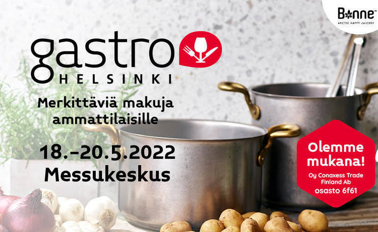 Bonne is participating in the Gastro trade fair